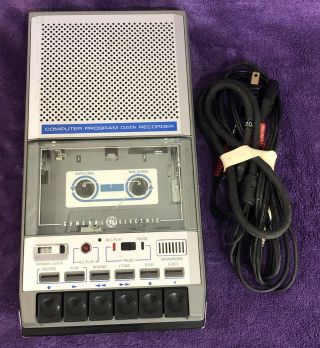 Vintage Ge Computer Data Recorder 3 - 5158b Cassette Tape For Commodore Tandy Etc