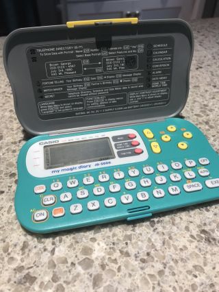 My Magic Diary By Casio Jd - 5000 - Batteries