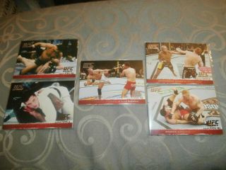 2009 Topps Ufc Round 1 Complete Silver Set All Number / 288