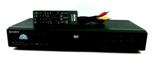 Sony Dvp - Ns400d Black Video Cd/dvd Player With Remote & Audio Cables -