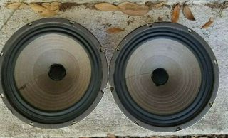 Pair Utah V8e X1 Mid - Range Speakers Taken From Wd 90 Cabinet Cond