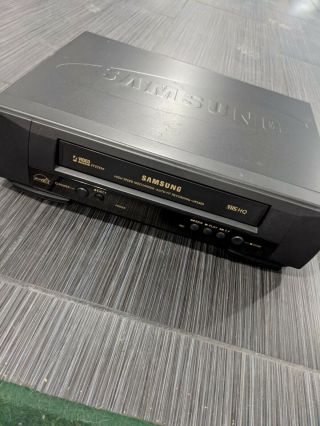 Samsung Vr5409 Vcr Player Recorder - And - No Remote Or Wires