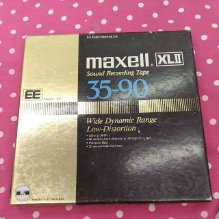 Maxell Xlii Ee 35 - 90 Reel To Reel Tape Standard 7 " Tape