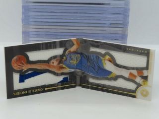 2019 - 20 Opulence Stephen Curry Game Of Inches Gu Jersey Patch Booklet 4/5 Z96