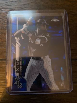 2020 Topps Chrome Sapphire Edition Luis Robert Rc Rookie Great Investment