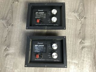 Sansui Sp - 3500 Crossover Pair Vintage