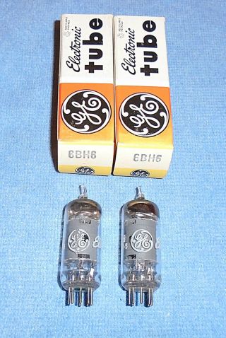 2 Nos General Electric 6bh6 Vacuum Tubes For Marantz 8b Audio Amplifier