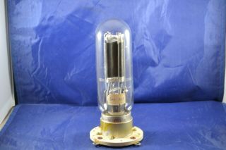 (1) General Electric Vt - 4 - C/211 Ham Radio/ Audio Vacuum Tube With Ceramic Base