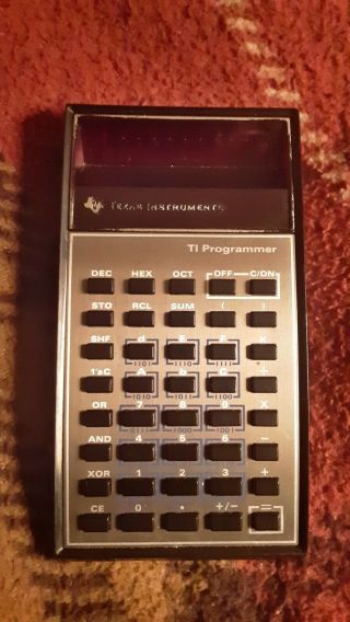 Vintage Texas Instruments Ti Programmer,