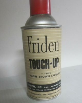 Vintage Friden Calculator Touch Up Spray Paint,  Full Can And
