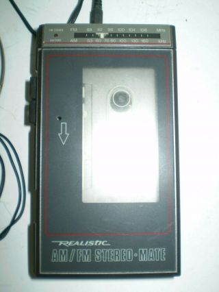 Realistic Scp - 15 Am/fm Radio Cassette Player