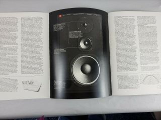 JBL L110 loudspeaker System Brochure 6 pages - 2