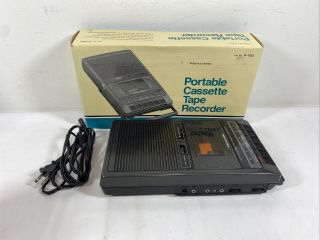 Realistic Ctr - 73 Portable Cassette Tape Player/recorder D6