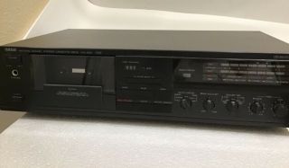 Yamaha Natural Sound Stereo Cassette Deck Kx - 230dc Servo Capatan Drive