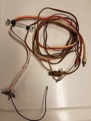 Pioneer Pl - 12d - Ii Turntable Wiring Harness Plug Cord Rca Cables