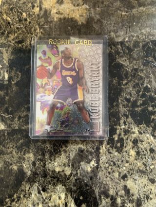 Kobe Bryant Rookie Card Fleer Metal 181