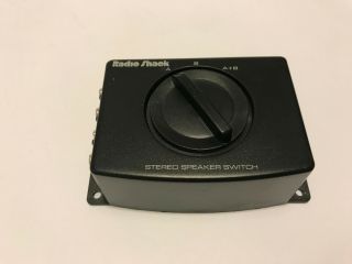 Vintage Radio Shack Realistic Stereo Speaker Switch 40 - 132