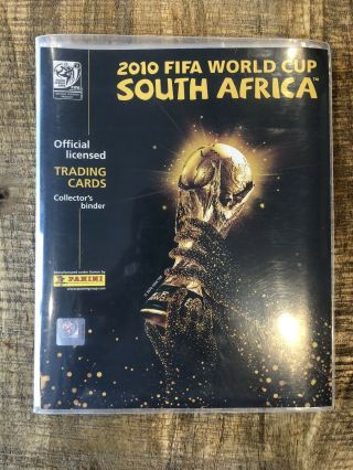 2010 Fifa South Africa World Cup Soccer Card Set Album Complete Messi Ronaldo