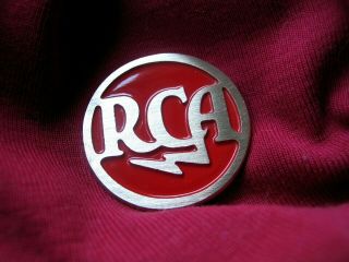 Rca Brass Logo Badge