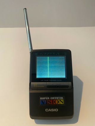 Casio Ev - 510 Portable Crystal Vision 2.  5” Lcd Color Television