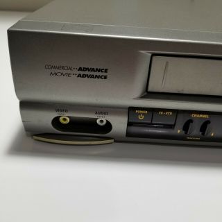 RCA VR552 VCR 4 Head Video Cassette Recorder VHS Tape Player No Remote 2