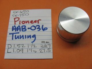 Pioneer Aab - 036 Tuning Knob Sx - 650 Sx - 750 Vintage Audio Stereo Receiver