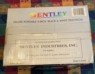 Vintage Bentley Deluxe Portable 5 
