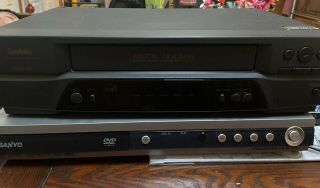 Symphonic Sv211e Vcr Vhs Player/recorder No Remote (comes With 2)