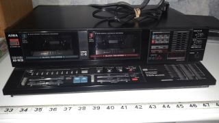 Aiwa Ad - W20 Stereo Double Cassette Deck (parts)