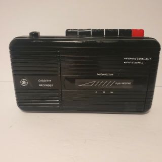 Vintage Ge Cassette Tape Recorder Player 3 - 5301