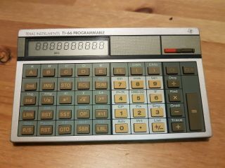 Vintage Texas Instruments Ti - 66 Programmable Calculator