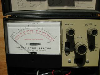 Heathkit IT - 18 Transistor Checker / Tester 3