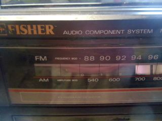 Fisher MC - 705 Audio Component System AM/FM Stereo Turntable,  For Parts/Repair 2