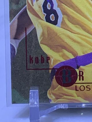 KOBE BRYANT 55 Rubies 96/97 Skybox Premium RC Rookie Lakers Mamba 2