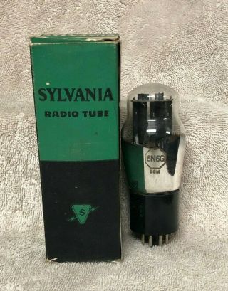 Vintage Sylvania 6n6g Vacuum Tube Nos Nib
