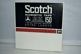 Scotch Magnetic Tape Reel To Reel - 7” 150 Extra Length -