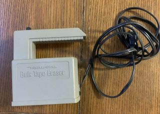 Vintage Realistic Bulk Tape Eraser Radio Shack Model 44 - 232 5 Amp 120v