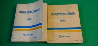Bell System 1978 Station Service Manuals,  Volume 1 & 2