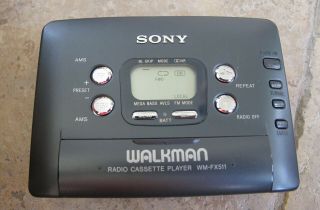 Sony Wm - Fx511 Am/fm Stereo Auto Reverse Cassette Walkman Radio
