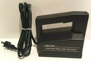Radio Shack Realistic High Power Video/audio Tape Eraser 44 - 233a