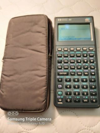 Hewlett Packard 48g 32k Ram Calculator W Soft Case