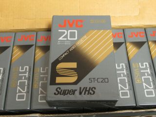 9 JVC S VHSC ST - C20 VHS compact video cassette 2