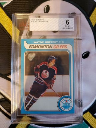 1979 Topps Wayne Gretzky 18 Rookie Bvg / Bgs 6.  Resubmit To Psa,  Possible 7?