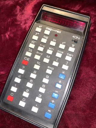 1974 Commodore Sr - 1400 Electronic Slide Rule Calculator Led,  Low/early Serial
