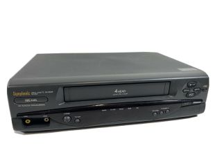 Symphonic Se426d Video Cassette Recorder Vcr Vhs Player No Remote