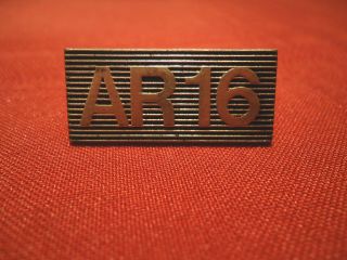 Acoustic Reseach Ar - 16 Logo Plate; First Ones We 