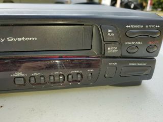 Symphonic Video Cassette Recorder 6480 VCR No Remote 3