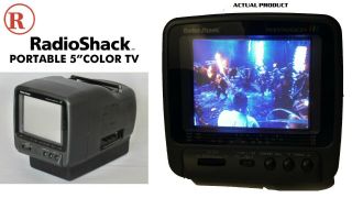 Portable Tv - Radio Shack - Portavision - Great For Dvds