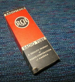 Vintage Rca 5x4 G Radiotron Radio Vacuum Tube Nos Stock