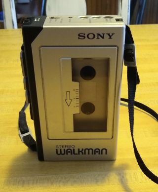 Sony Walkman Wm - 1 Portable Cassette Player Plays But Does Not Rewind Or Ff